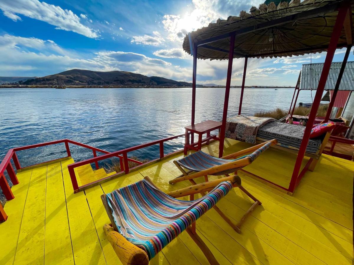 Vip Flotante Villa Puno Bagian luar foto